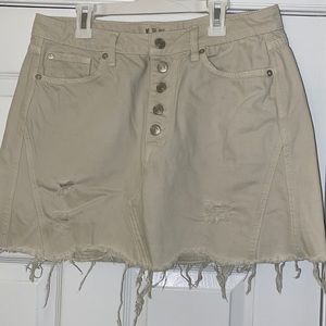 Women’s Free People jean skirt